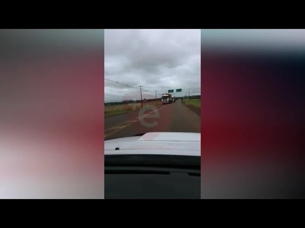 ¿IMPRUDENCIA O DESCONOCIMIENTO? COLOCAN BASCULA MOVIL EN PLENA CALZADA DE LA RUTA GRANEROS DEL SUR