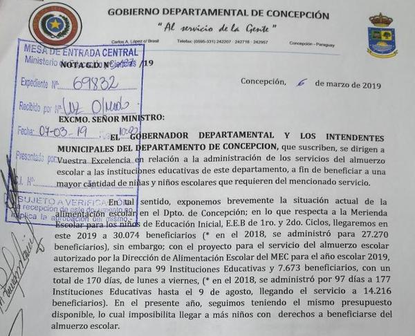 Almuerzo escolar: no hay consenso entre Gobernación y Dirección Departamental de Educación | Radio Regional 660 AM