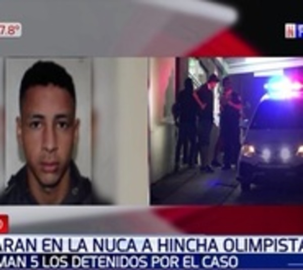 Ya suman 5 detenidos en caso de hincha baleado - Paraguay.com