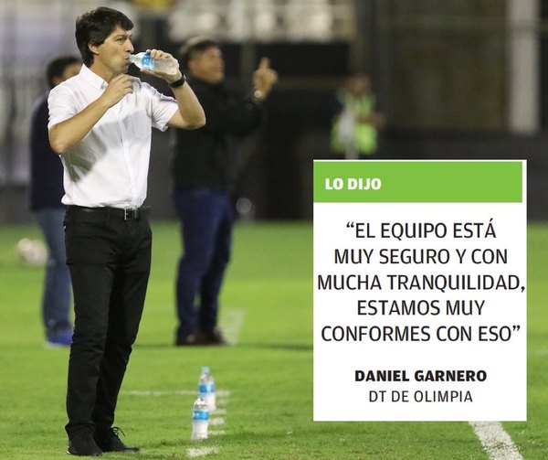 GARNERO: “Me gusta mucho el rendimiento del equipo”