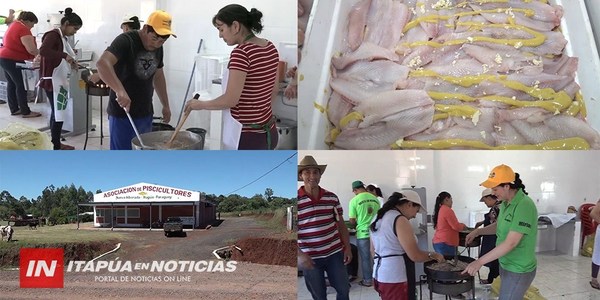 NVA. ALBORADA:INICIÓ LA FERIA DE PISCICULTURA POR SEMANA SANTA