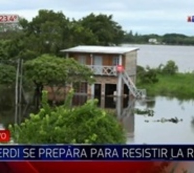 Río en Alberdi llegó a la cota de desastre - Paraguay.com