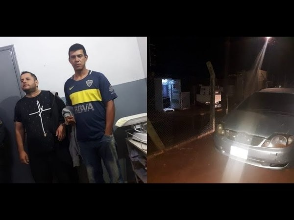 POLICIAS SORPRENDEN A JOVENES ROBANDO