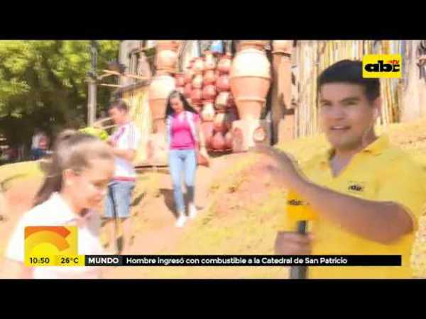 Artistas se preparan para las actividades en Tañarandy - Tv - ABC Color