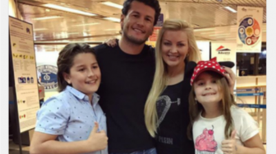 Nelson Haedo Mostró Como Su Familia Disfruta En Semana Santa