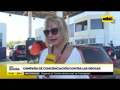 Campaña de concienciación sobre las drogas - Tv - ABC Color