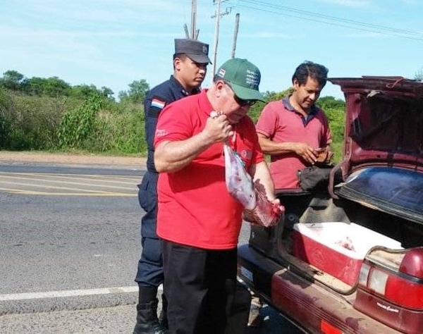 HOY / Decomisan piezas de animales silvestres en Villa Hayes