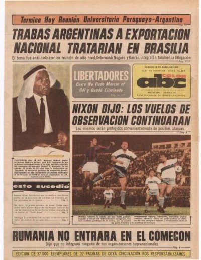 19 de abril de 1969 - Un Dia Como Hoy - ABC Color