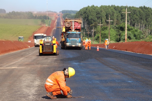 Obras de la ruta Naranjal – San Cristóbal registran avance del 75% » Ñanduti