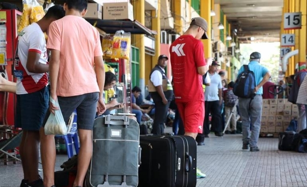 Significativa disminución de pasajeros en la Terminal de Ómnibus | Paraguay en Noticias 