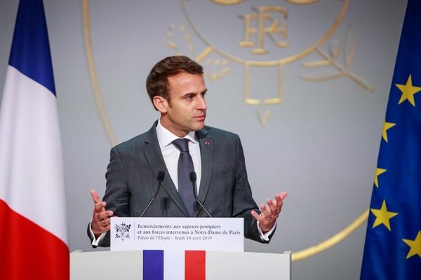Popularidad de Macron crece tras incendio en Notre Dame - Internacionales - ABC Color