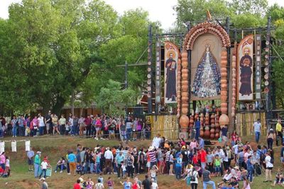 Todo listo en Tañarandy para recibir a miles de fieles | Paraguay en Noticias