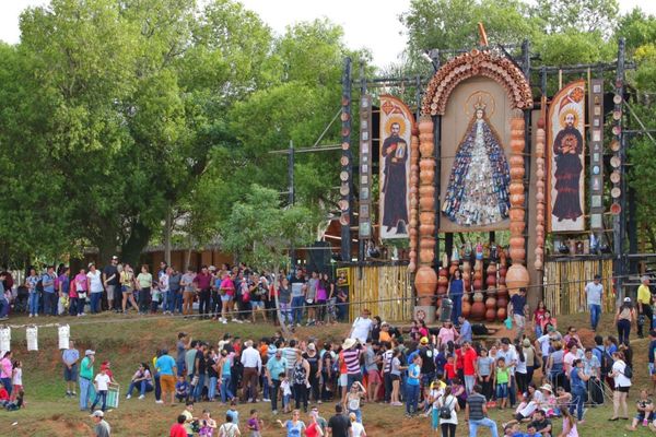 Todo listo en Tañarandy para recibir a miles de fieles | Paraguay en Noticias 