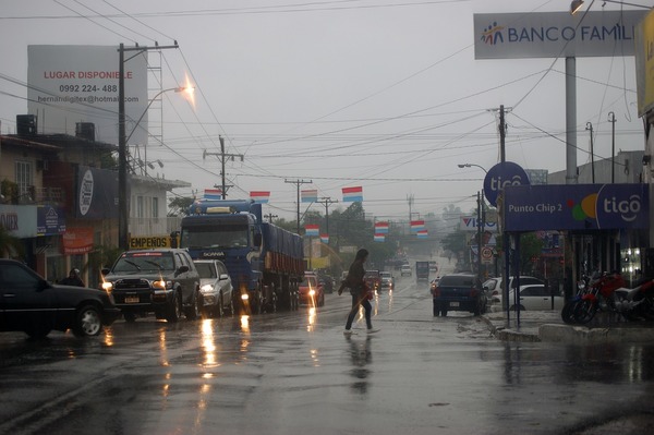 Alerta de lluvias de forma generalizada en el país