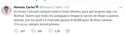 Desbloqueo de listas, a punto de ser realidad - ADN Paraguayo