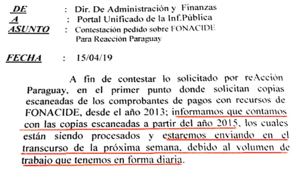 A 6 meses del pedido, no dan información pública | Diario Vanguardia 08