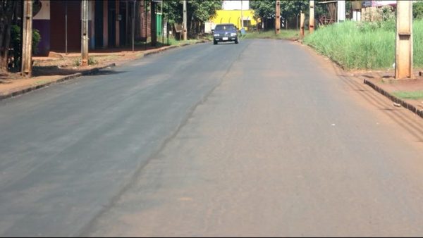 Critican que obra en avenida de Franco siga sin concluir - ADN Paraguayo