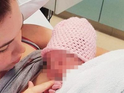 Joven dio a luz sin saber que estaba embarazada