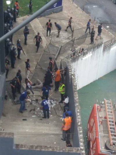 Incidentes hacia Sur - Deportes - ABC Color