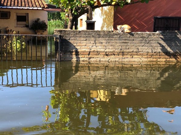 Río Paraguay descendió, pero aumentó cantidad de damnificados