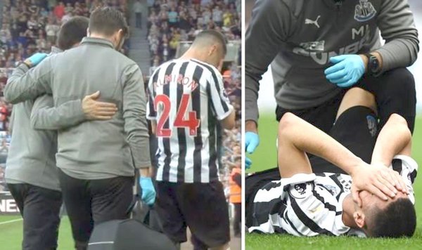 Miguel Almirón se lesionó en el triunfo de Newcastle