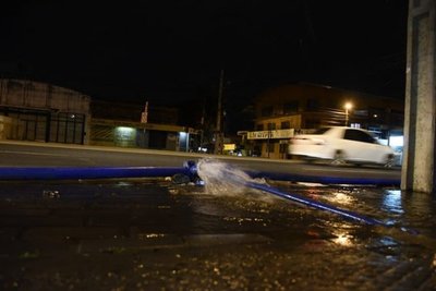 Tubería de Essap averiada, por cuarta vez - Nacionales - ABC Color