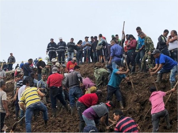 Colombia: 14 muertos tras deslizamiento de tierra en Cauca