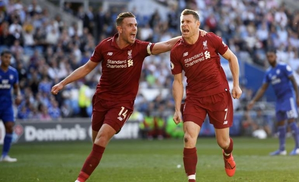 HOY / Wijlnaldum y Milner sostienen al Liverpool en el liderato