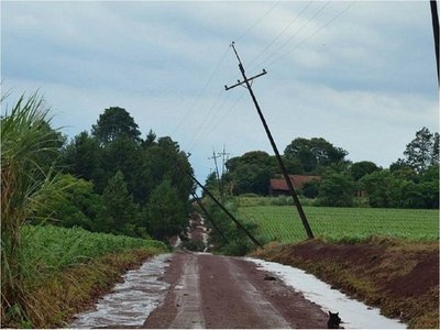 Tormentas dejan sin energía eléctrica a localidades de Itapúa | Paraguay en Noticias