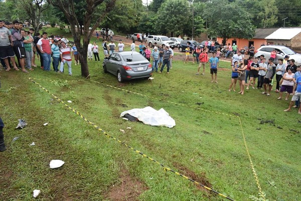 Accidente de tránsito deja un muerto en Natalicio Talavera - ADN Paraguayo