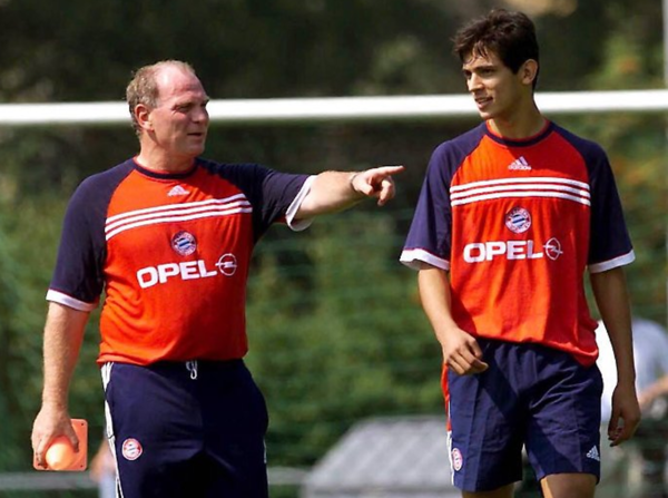 El expresidente del Bayern Munich revive memorias de Santa Cruz