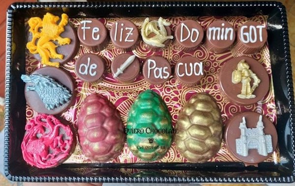 Serie de TV ojagarrapa en regalitos pascueros