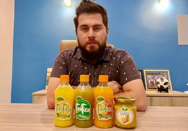 Joven envasó sus sueños de emprender