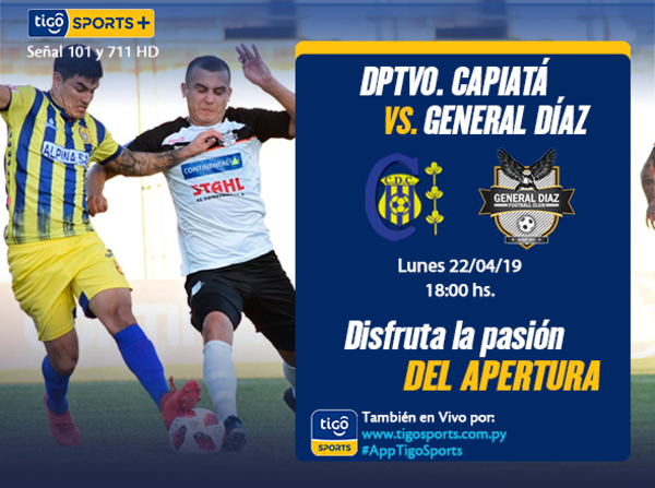 Capiatá y General Díaz, rivales que luchan por lo mismo