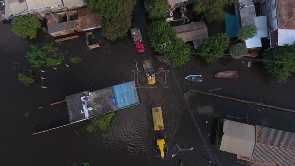 Situación crítica: 80% de Nanawa bajo agua | Paraguay en Noticias 