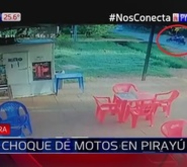 Perdió una pierna en violento choque de motos - Paraguay.com