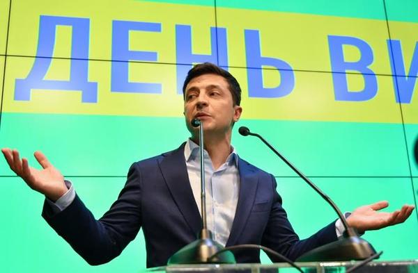 Ucrania escoge a un comediante como nuevo presidente - ADN Paraguayo