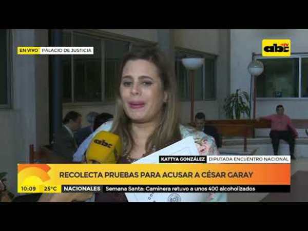 Recolecta pruebas para acusar a César Garay Zuccolillo - Tv - ABC Color