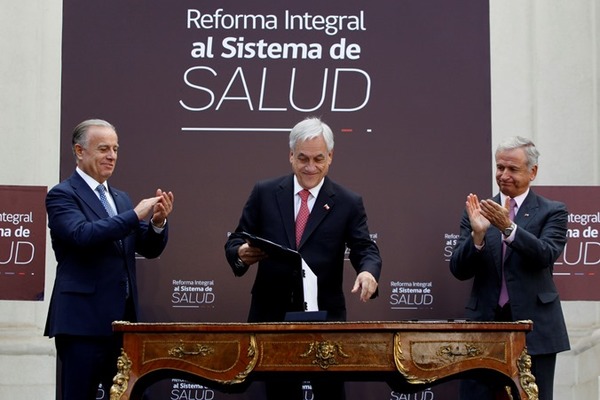 Piñera presenta reforma integral de los sistemas de salud público y privado | .::Agencia IP::.