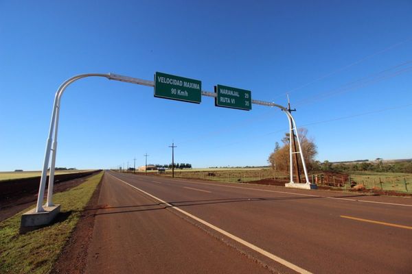 Asfaltado de la ruta Naranjal-San Cristóbal, llega a su etapa final | Paraguay en Noticias 