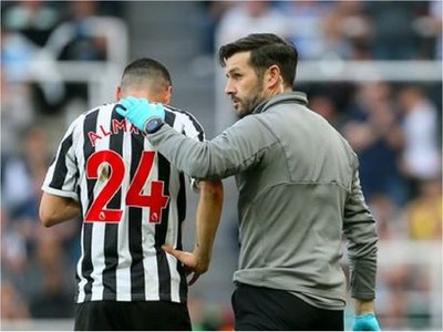 Lo de Miguel Almirón no reviste gravedad