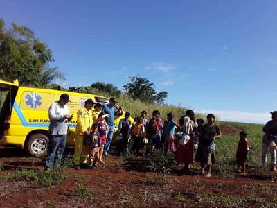 SAN RAFAEL DEL PNÁ: BOMBEROS OBSEQUIARON 1.000 CHIPAS EN MAKUTINGA