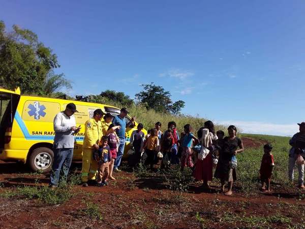 SAN RAFAEL DEL PNÁ: BOMBEROS OBSEQUIARON 1.000 CHIPAS EN MAKUTINGA