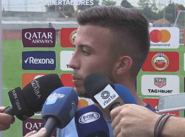 Matheus Enrique palpita el juego ante Libertad
