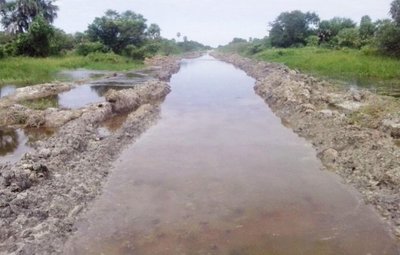 Alto Paraguay nuevamente está aislado por tierra - Edicion Impresa - ABC Color