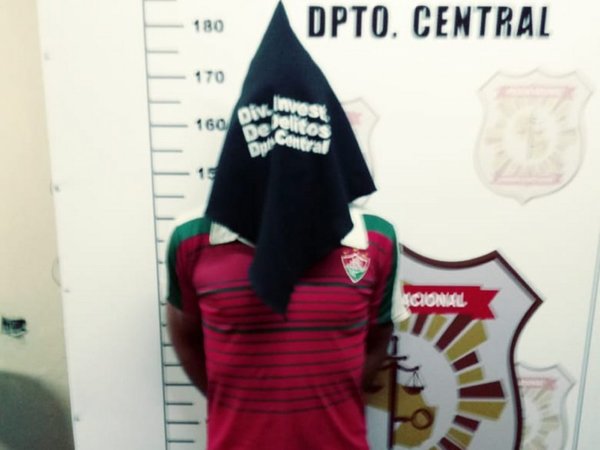 Detienen a supuesto autor del asesinato de un hombre en San Lorenzo
