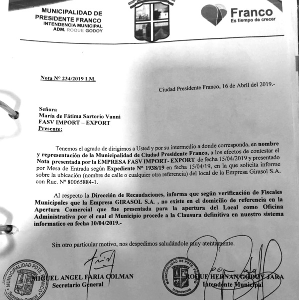 Empresa habría producido documentos falsos para adjudicarse licitación de almuerzo escolar