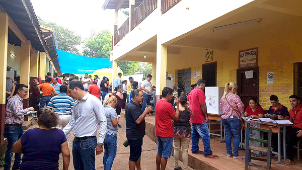 Colorados acapararán las mesas receptoras de votos