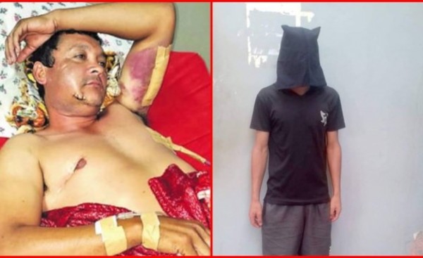 Recibió cuatro puñaladas de su sobrino de 16 años