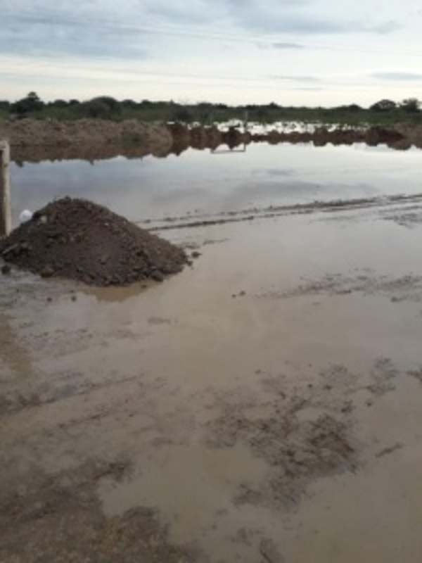 Pobladores de Alberdi quedaron nuevamente aislados por crecida - ADN Paraguayo